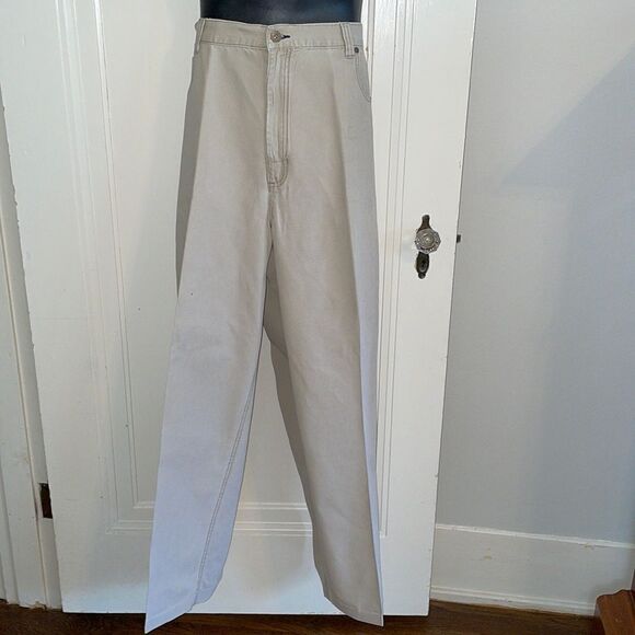 Vintage 2002 Old Navy khaki cotton Mechanic’s Jeans - Picture 1 of 10